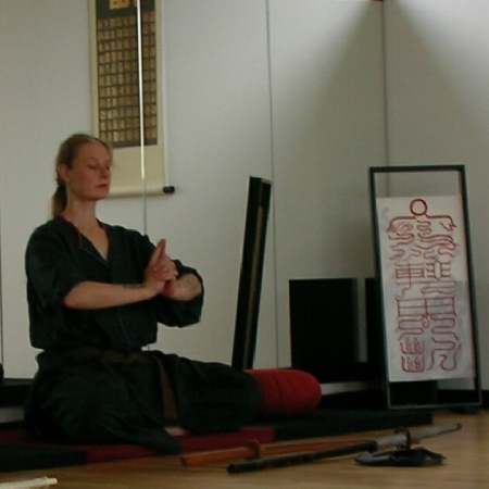 Anja - Meditation in der Schwertkampfkunst